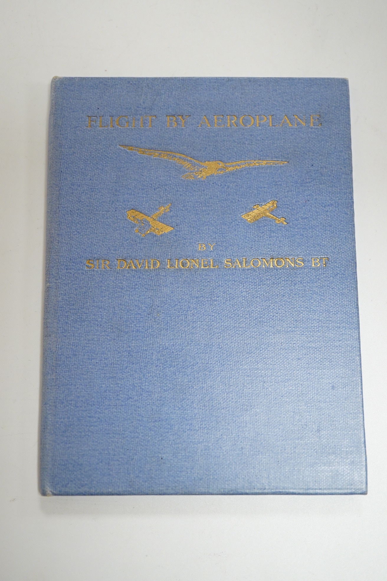 Salomons, Sir David Lionel - (New Year Keepsakes, issued to friends), for 1918-22, 1924 and 1926 - Flight by Aeroplane; 